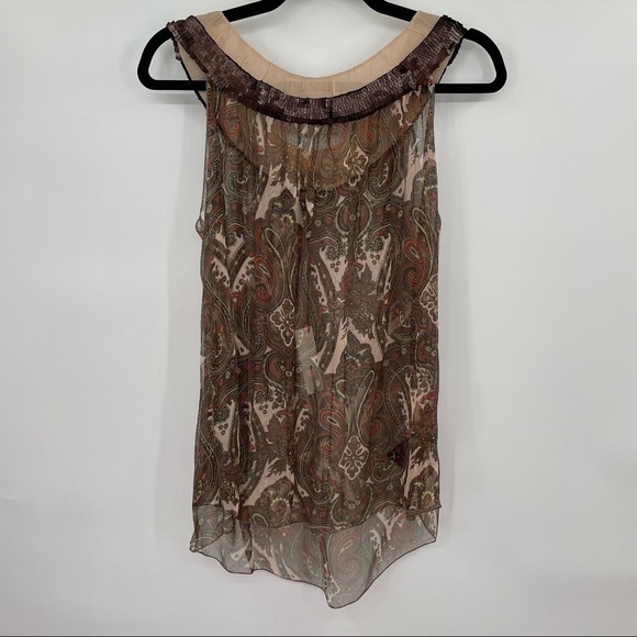 Rozae Nichols Tops - NEW! Rozae Nichols Paisley Silk Blouse